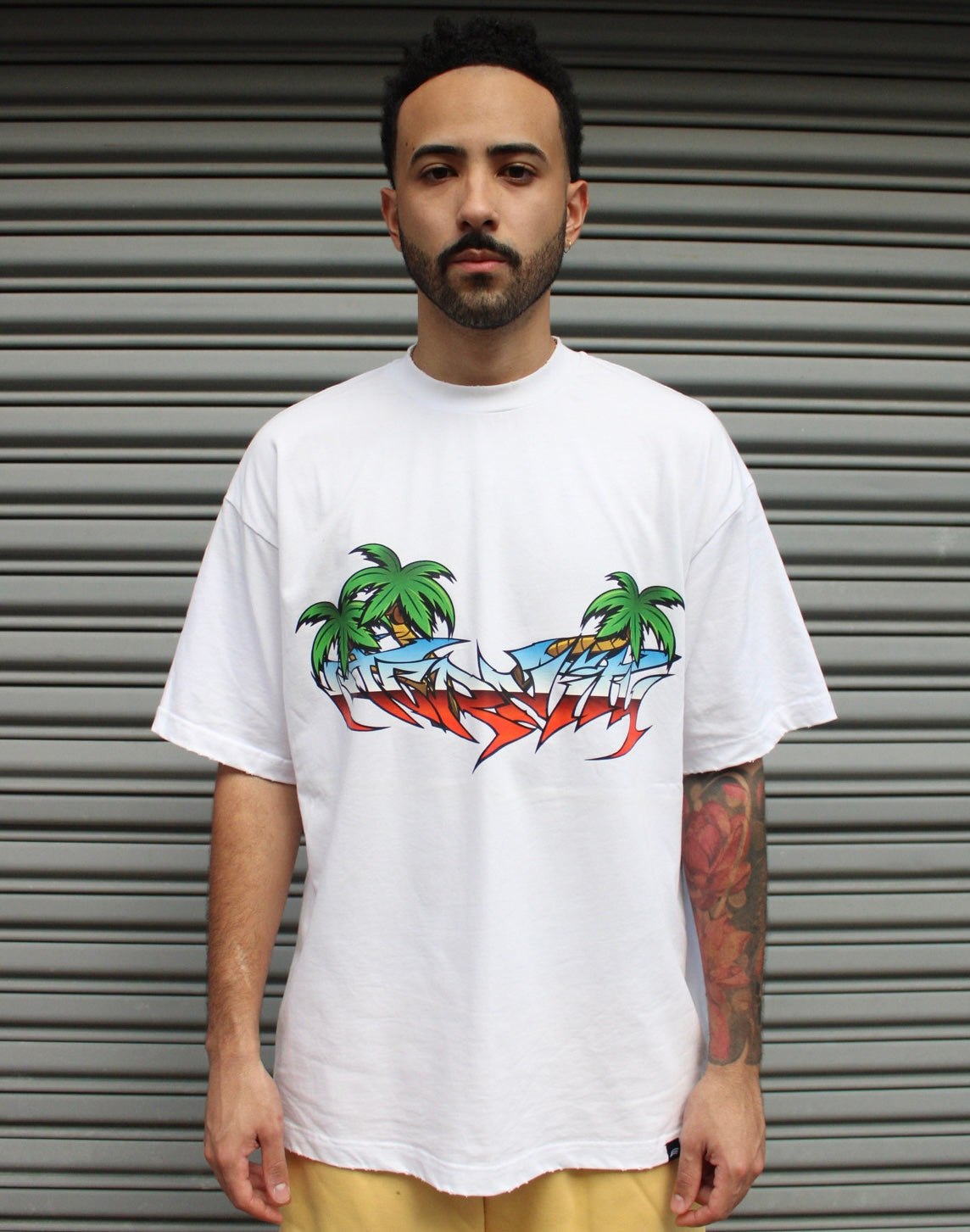 “Trópico” White Tee