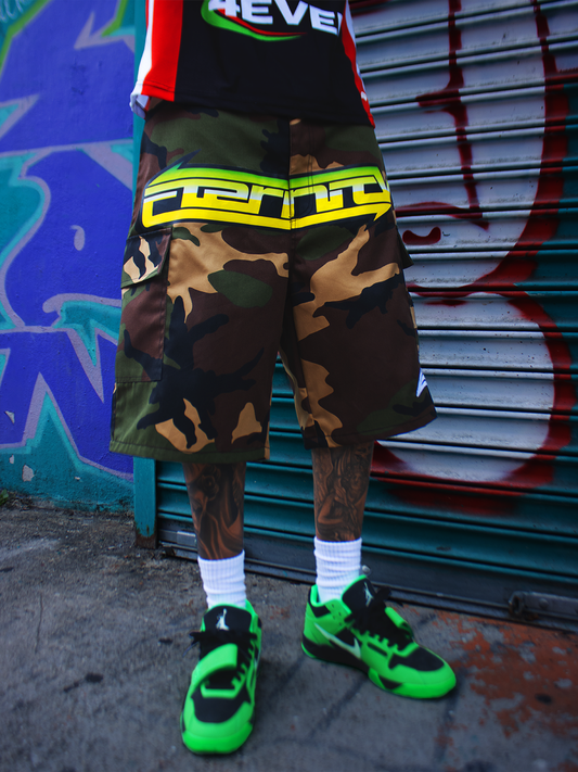 Camo Cargo Shorts